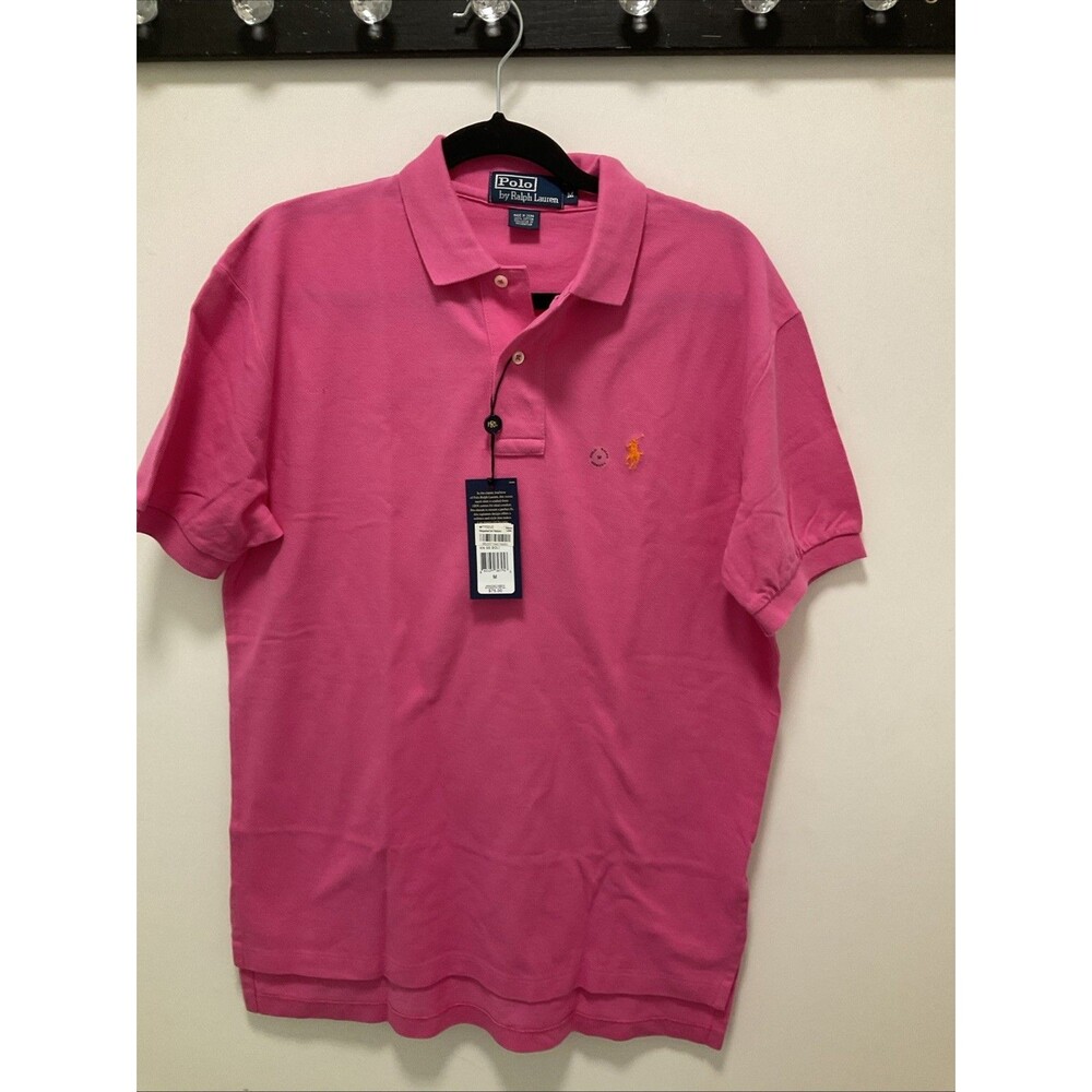Polo ralph lauren polo shirt NWT Vintage Women’s M Pink Cotton
